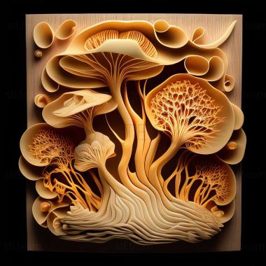 3D model Nanosella fungi (STL)